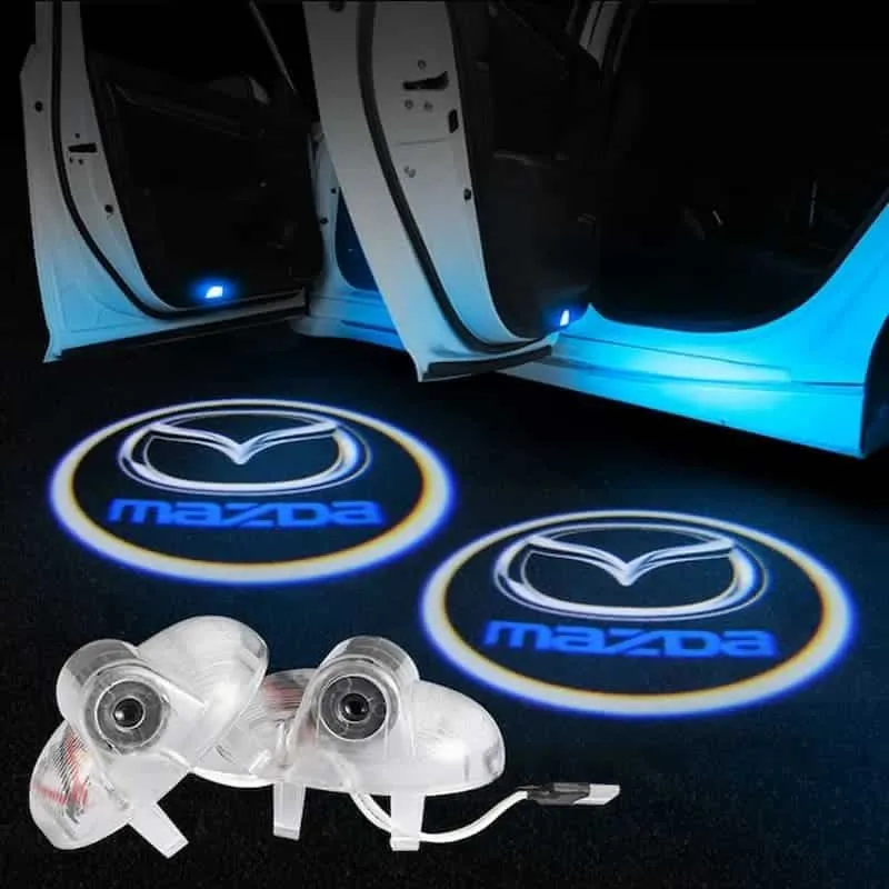 Projecteur LED Porte Mazda Logo Haute Définition