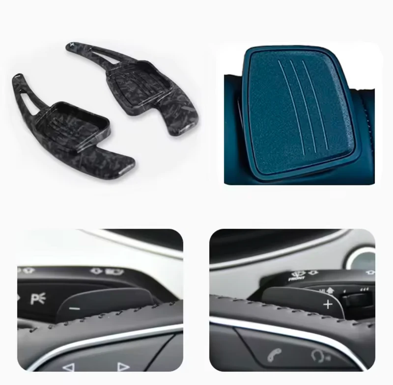 Palettes volant aluminium Audi Q2