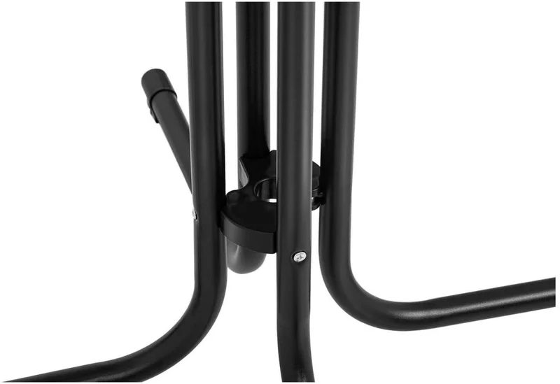 Mange debout table pliable pliant diamètre 70 cm noir 14_0002375