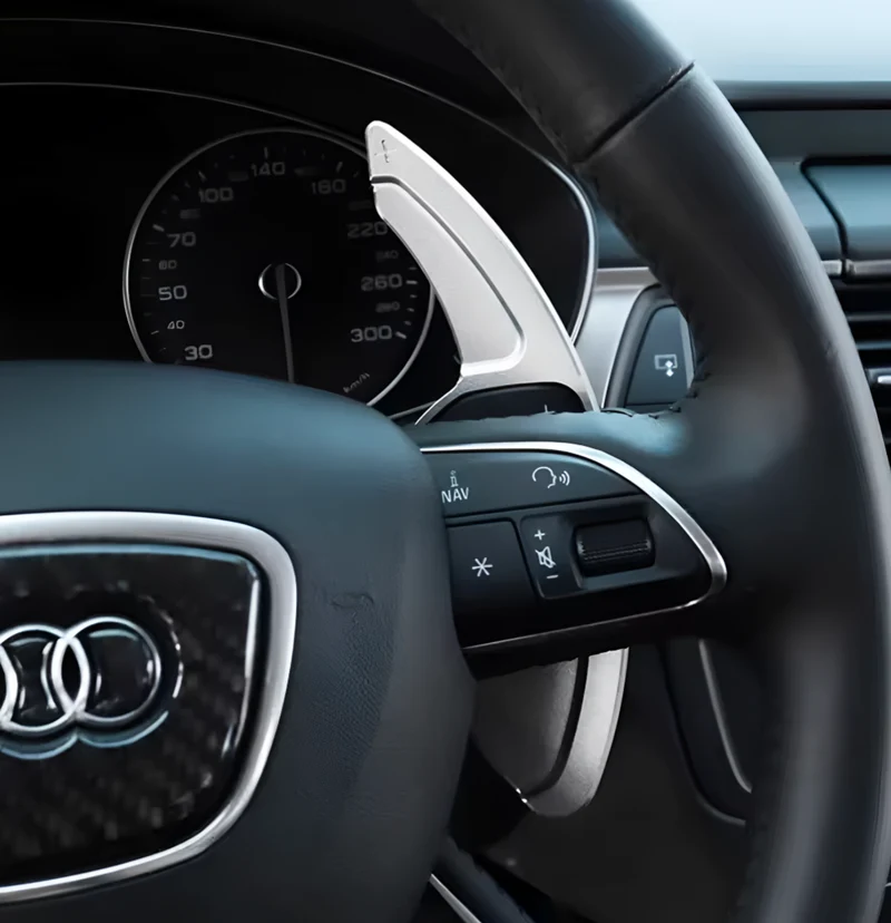 Palettes au volant aluminium Audi Q5 2008-2017
