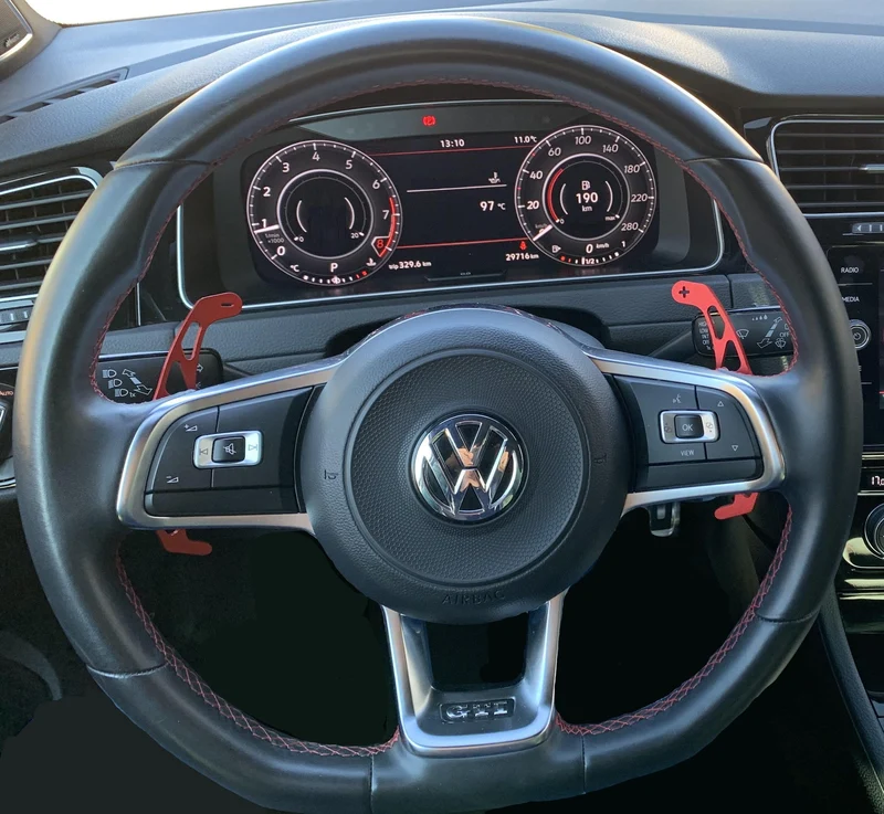 Palettes au volant aluminium VW Polo 5 2014-2017