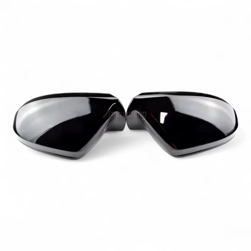 Coques rétroviseurs Audi A6 C7 noir brillant