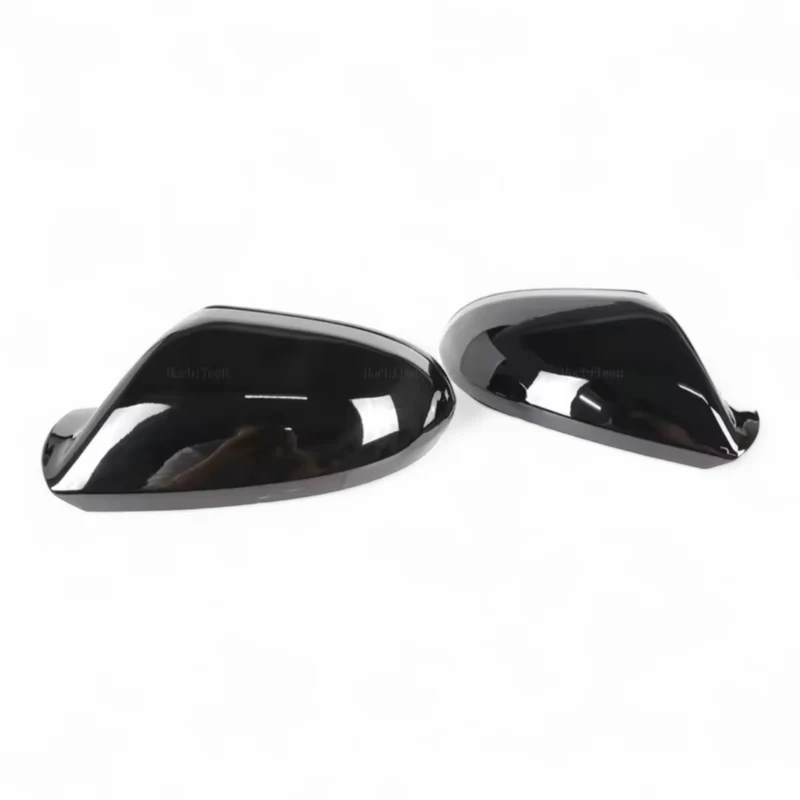 Coques rétroviseurs Audi A6 C7 noir brillant