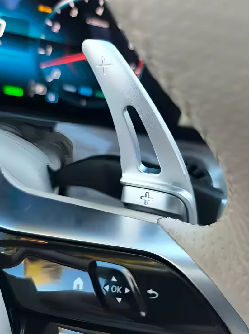 Palettes au volant aluminium Mercedes Classe E W213 2016-2023