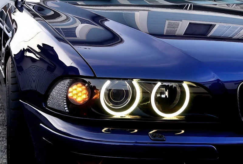 Phares LED Angel Eyes BMW Série 5 E39