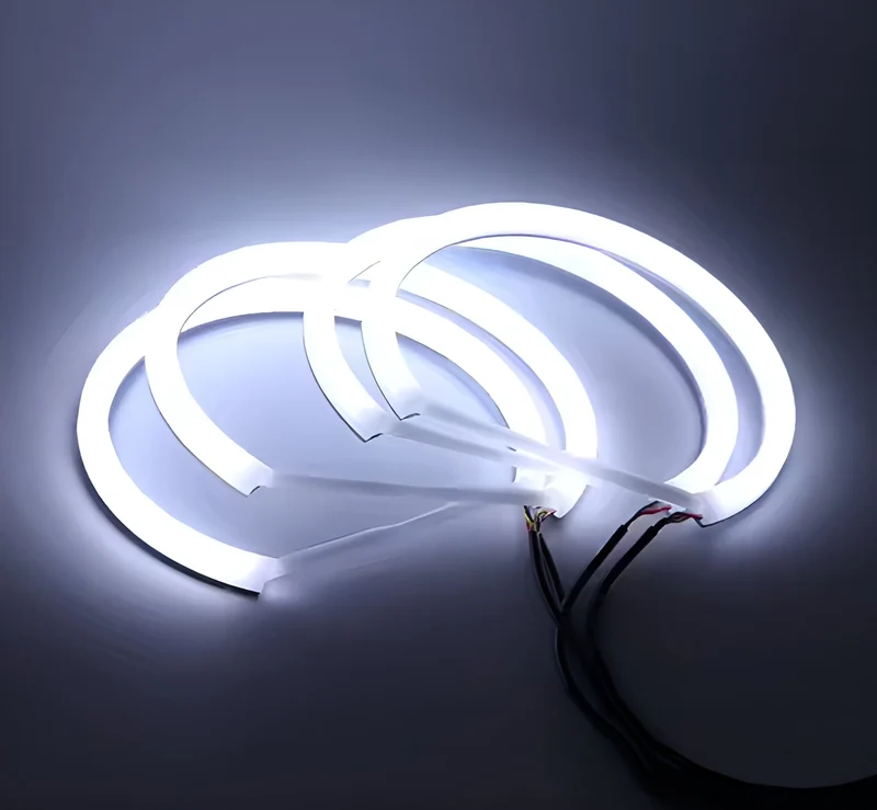 Phares Angel Eyes LED BMW Série 3 E46
