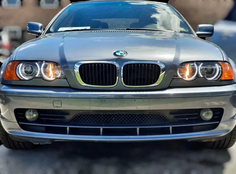 Phares Angel Eyes LED BMW Série 3 E46