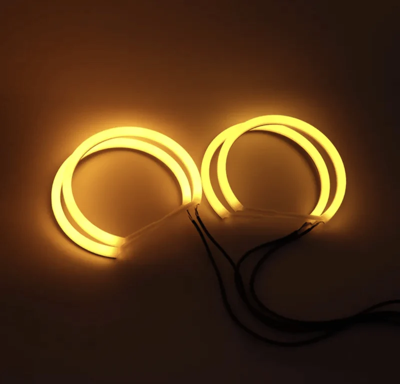Phares Angel Eyes LED BMW Série 3 E46