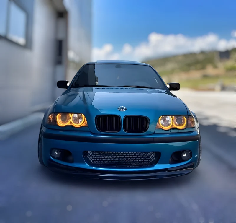 Phares Angel Eyes LED BMW Série 3 E46
