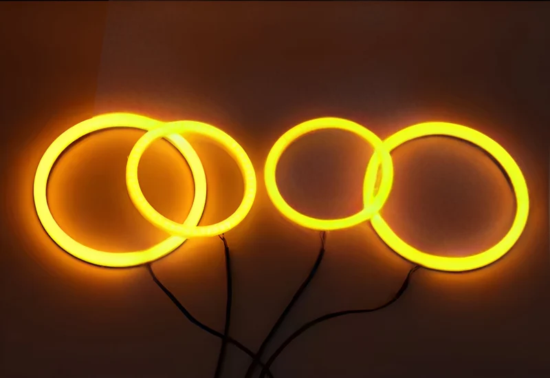 Phares Angel Eyes LED BMW Série 3 E46