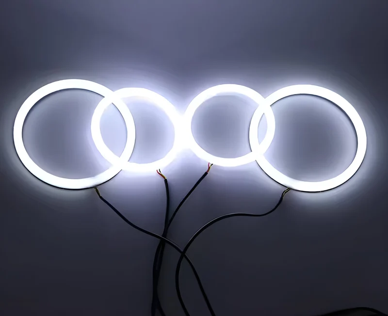 Phares Angel Eyes LED BMW Série 3 E46