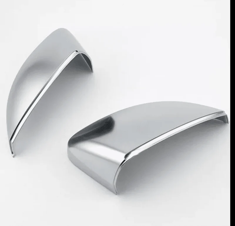 Coques rétroviseurs Audi A3 8V chrome argent mat