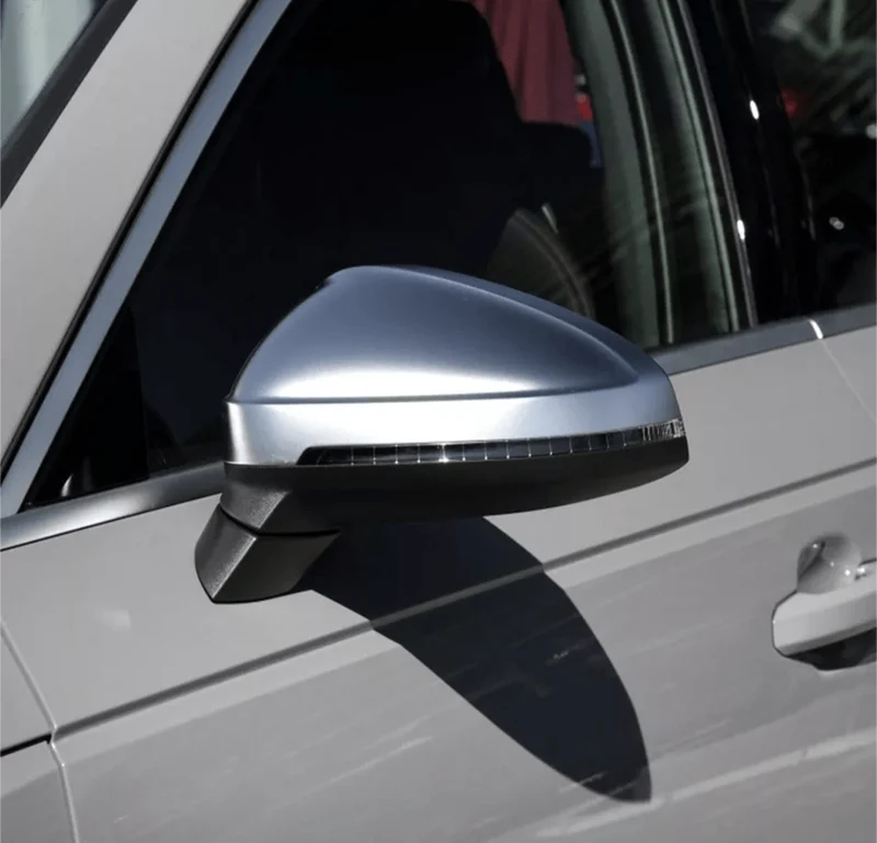 Coques rétroviseurs Audi A5 B9 alu brossé