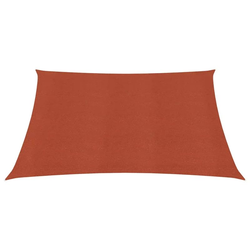 Voile d'ombrage 160 g/m² terre cuite 6 x 6 m PEHD 02_0009357
