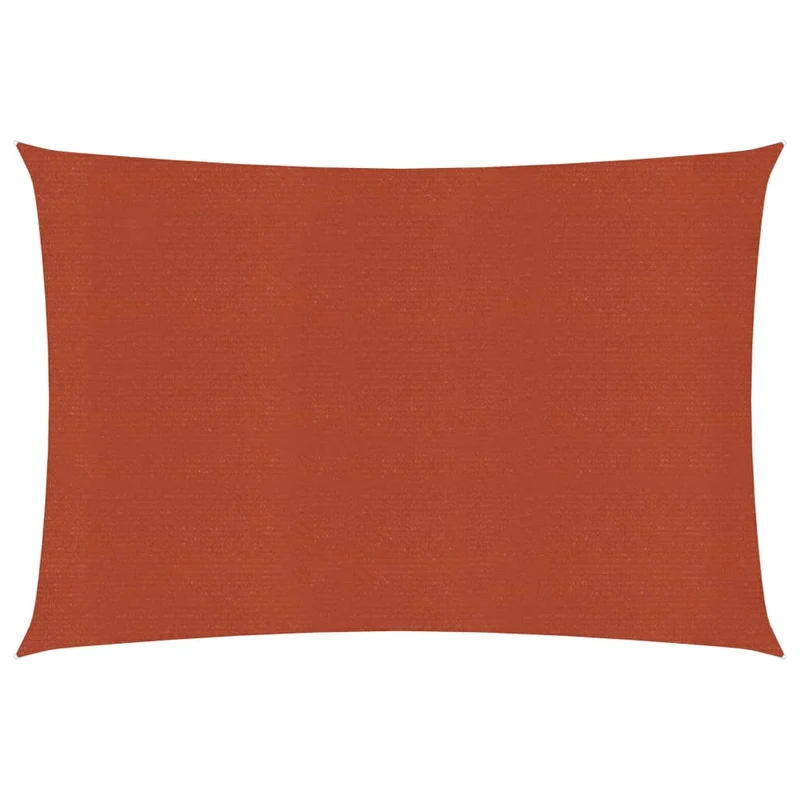 Voile d'ombrage 160 g/m² terre cuite 4 x 6 m PEHD 02_0009354
