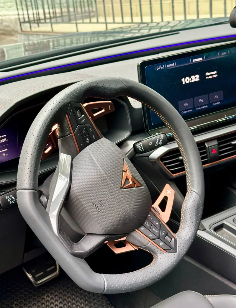 Palettes au volant aluminium Cupra Formentor 2020-2025 Performance