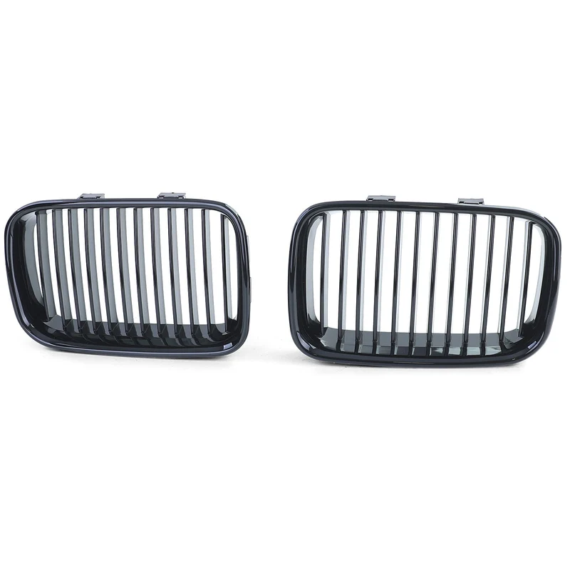 Calandre BMW Série 3 E36 noir brillant