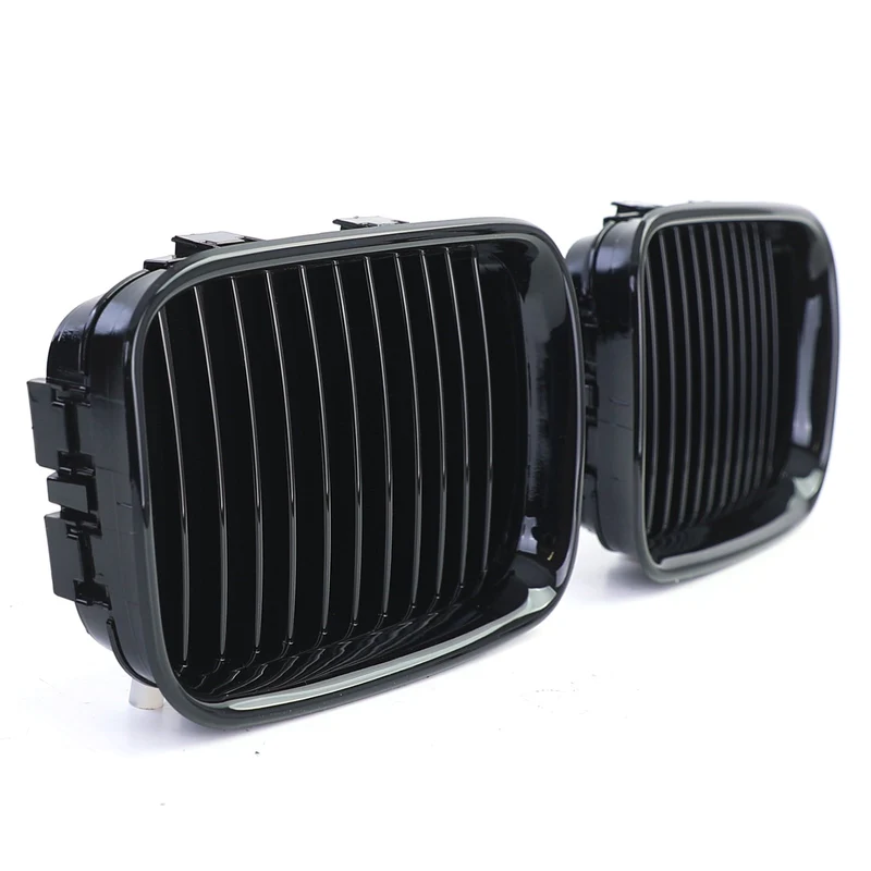 Calandre BMW Série 3 E36 noir brillant