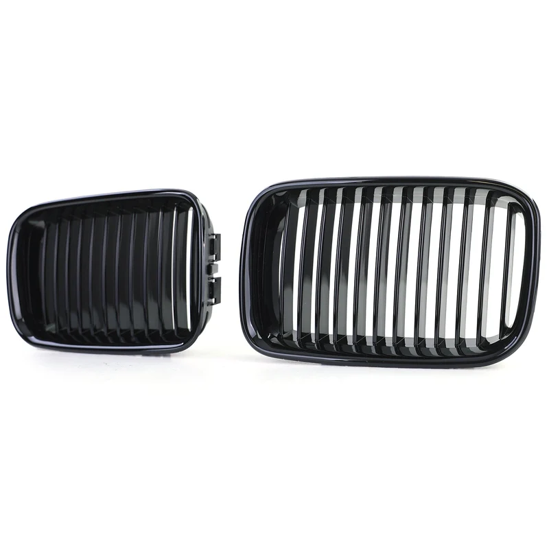 Calandre BMW Série 3 E36 noir brillant