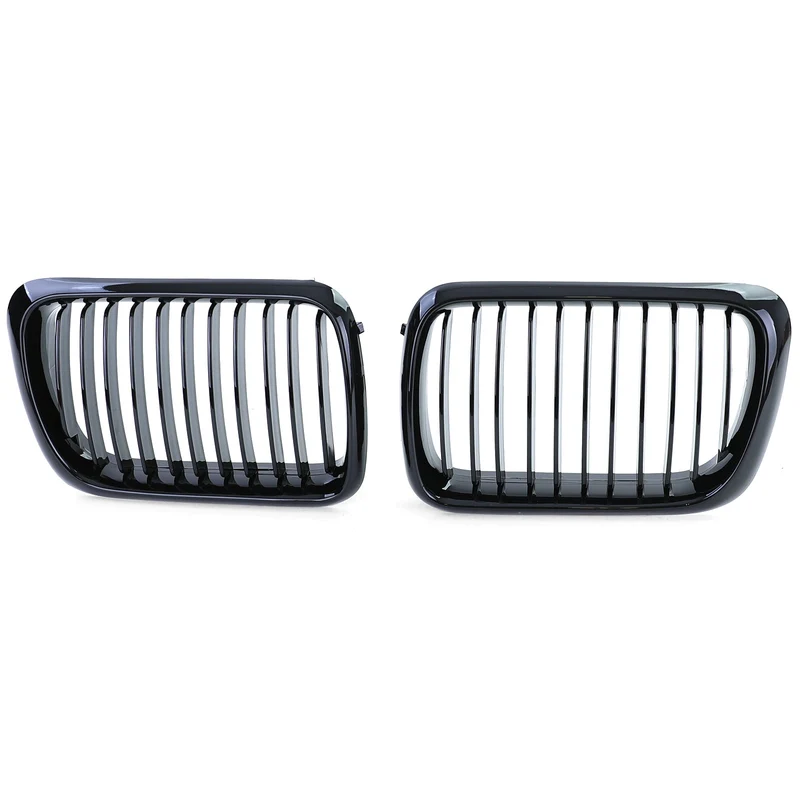 Calandre BMW Série 3 E36 noir brillant