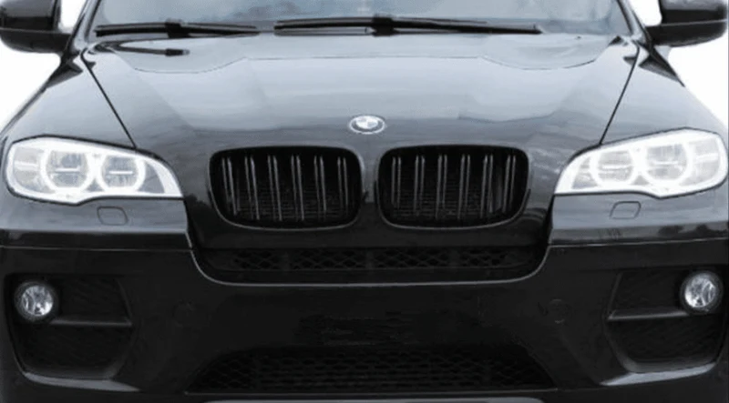 Calandre BMW X6 E71 noir brillant