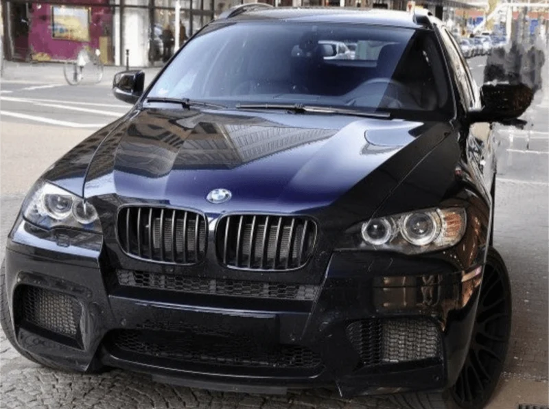 Calandre BMW X6 E71 noir brillant
