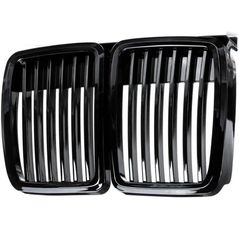Calandre BMW Série 3 E30 noir brillant