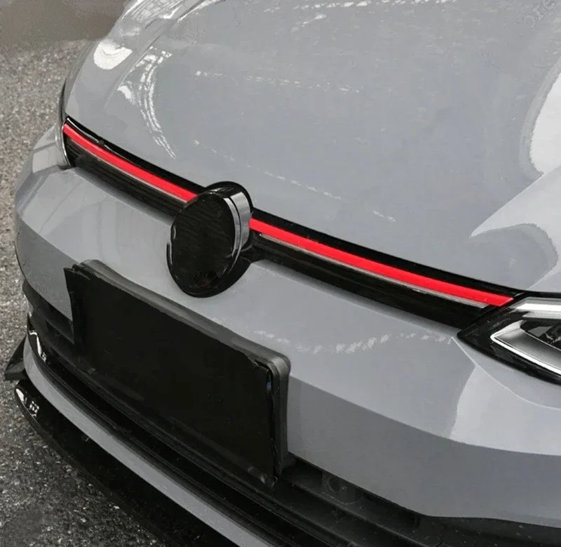 Baguette calandre rouge GTI VW Golf 8