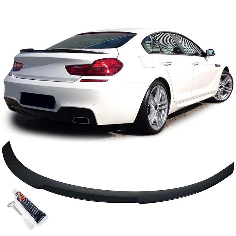 Aileron coffre M Performance noir brillant BMW Série 6 F06 F12 F13 2012-2018