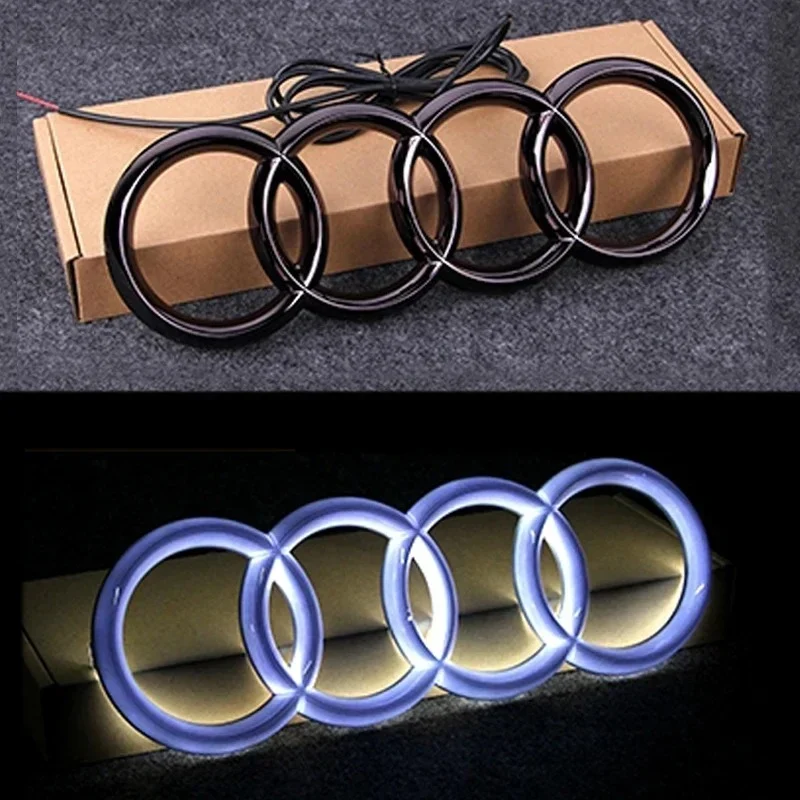 Emblème de calandre Audi Lumineux