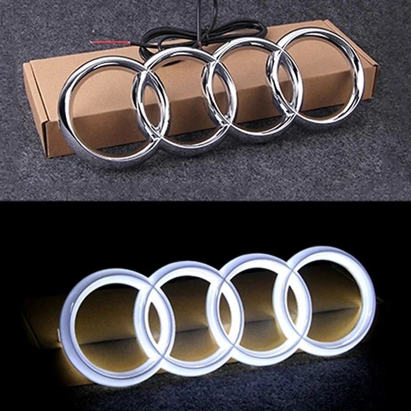 Emblème de calandre Audi Lumineux