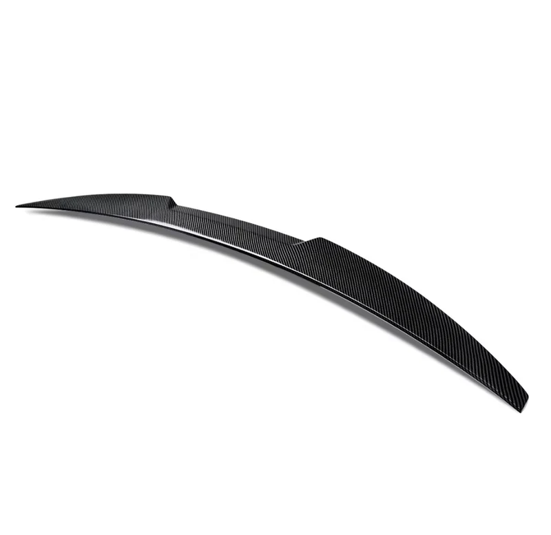 Spoiler aileron M4 Competition BMW Série 4 G22 G23 noir brillant carbone