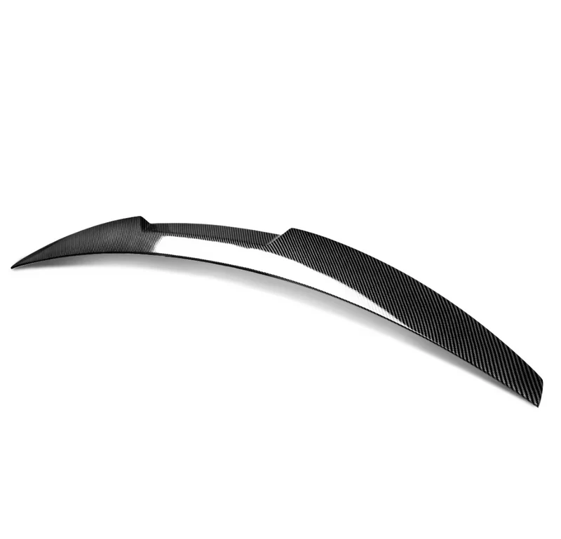 Spoiler aileron M4 Competition BMW Série 4 G22 G23 noir brillant carbone