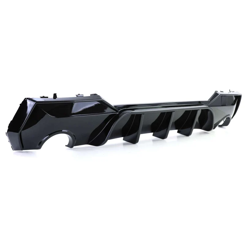 Diffuseur arrière M Performance BMW Série 4 G22 G23 G26 noir brillant