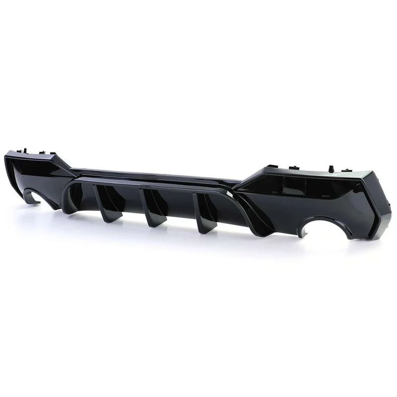 Diffuseur arrière M Performance BMW Série 4 G22 G23 G26 noir brillant