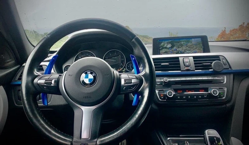 Palettes au volant aluminium BMW X6 F16 2015-2019