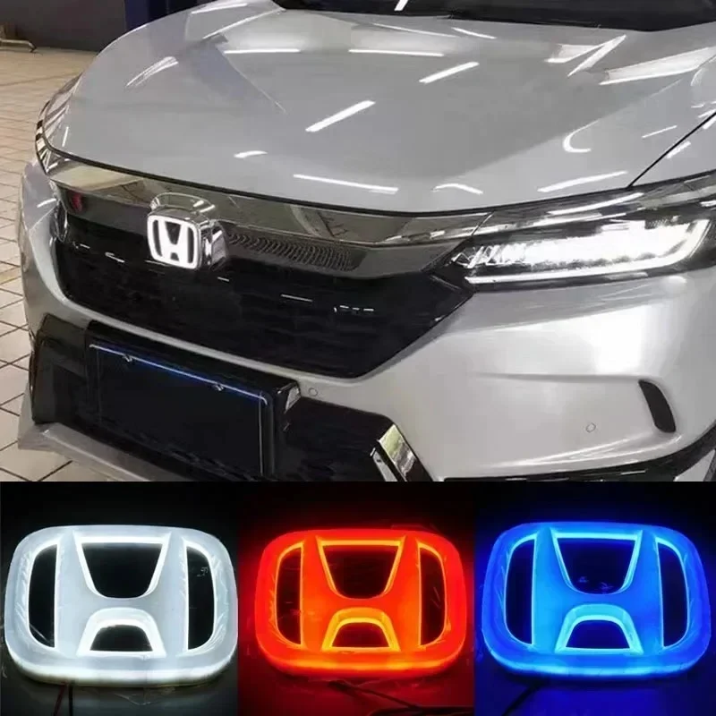 Emblème de calandre Honda Lumineux