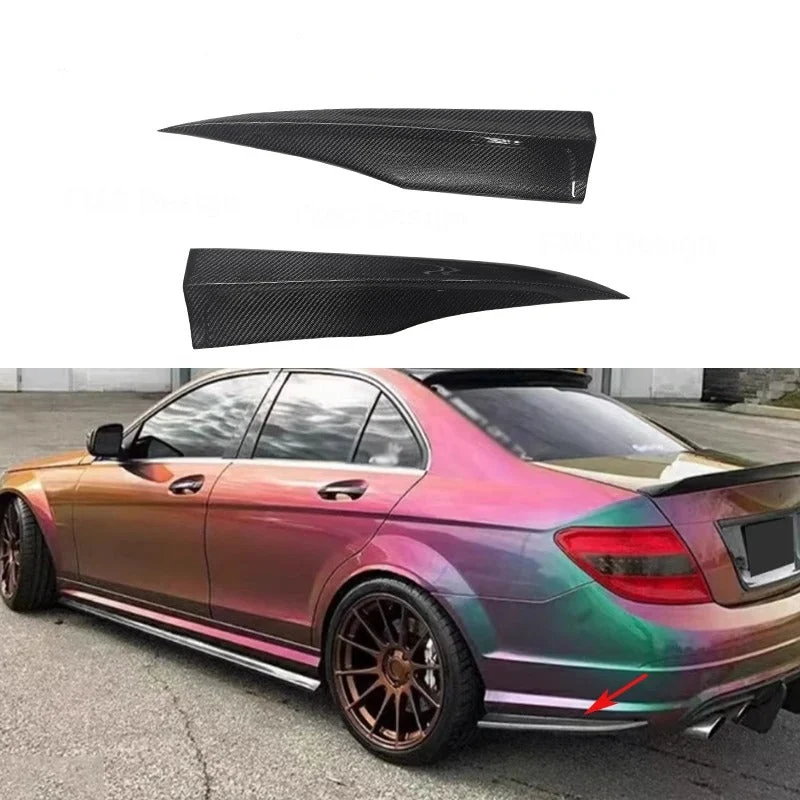 Lame Arrière Pare Choc Mercedes C63 AMG W204 2007 2014
