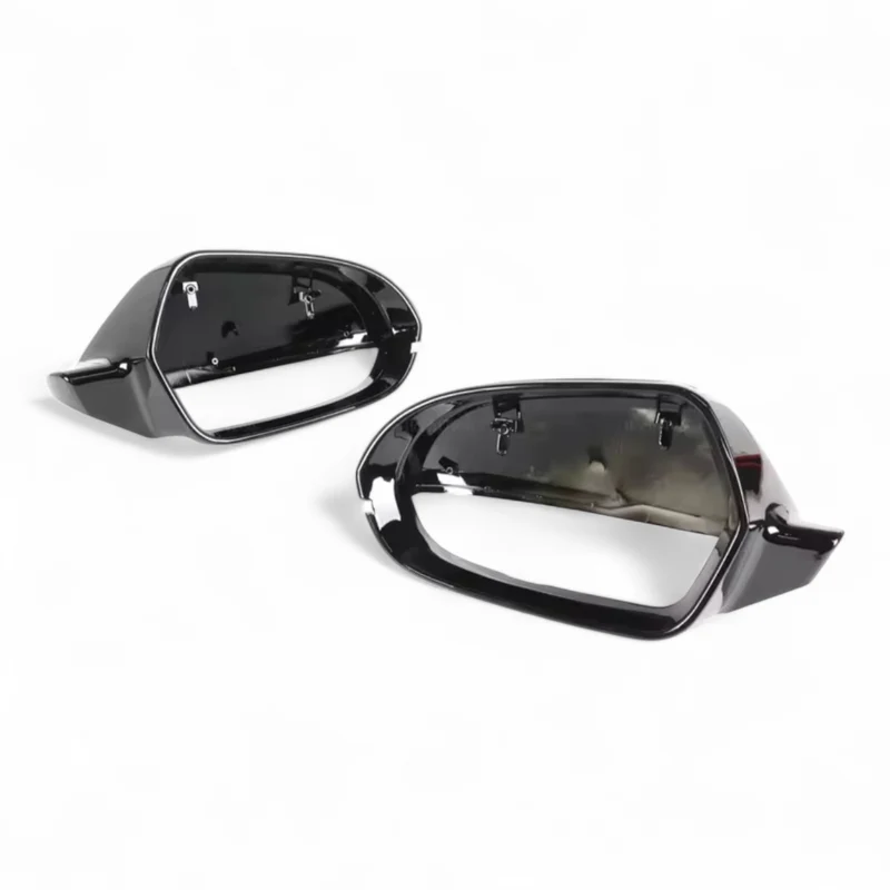 Coques rétroviseurs noir brillant Audi A7 C7 2013-2018