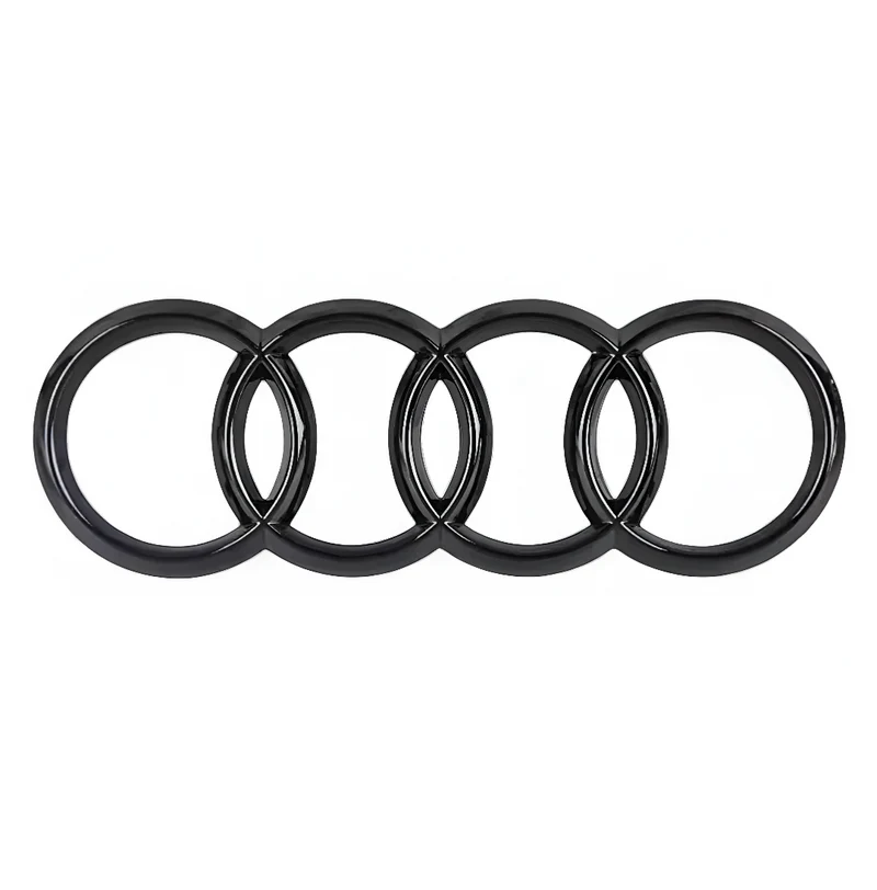 Emblème calandre Audi Black Edition
