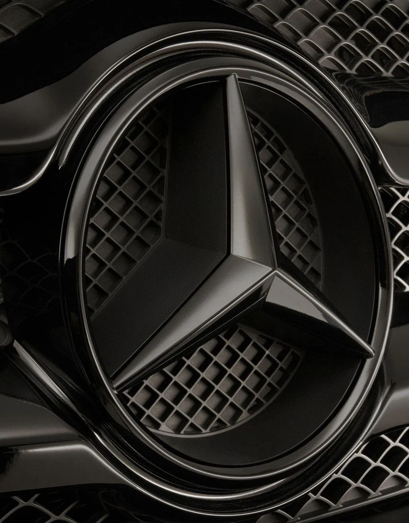 Emblème calandre Mercedes étoile 3D