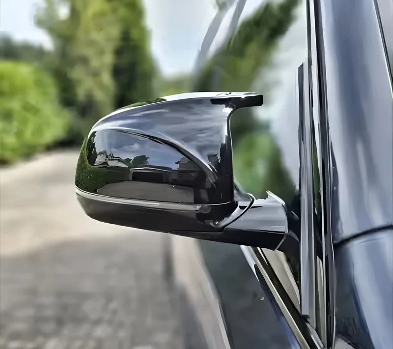 Coques rétroviseurs BMW X4 G02 noir brillant