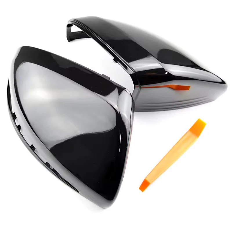 Coques rétroviseurs Mercedes GLC W253 noir brillant