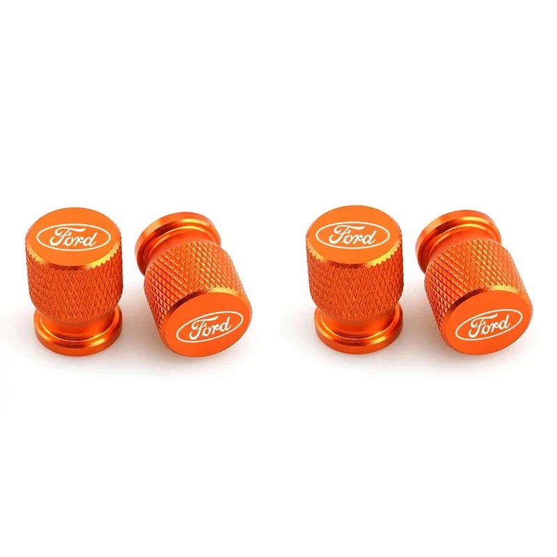Bouchon Valve Ford Aluminium Orange