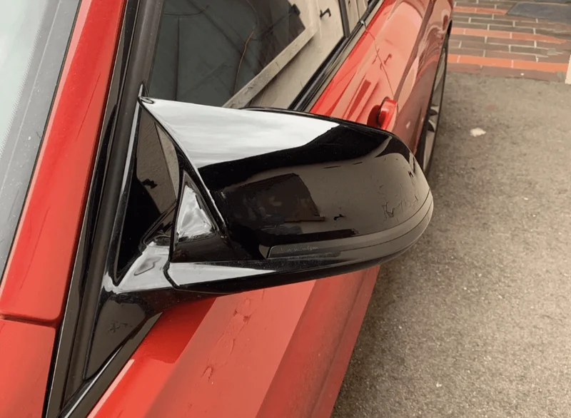 Coques rétroviseurs BMW X1 E84 noir brillant