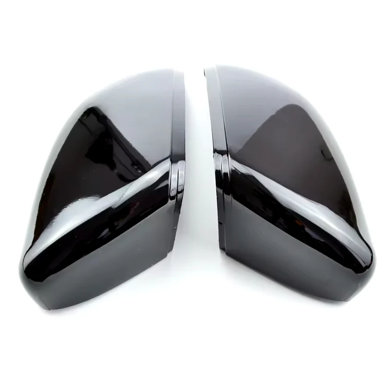Coques rétroviseurs VW Golf 6 noir brillant