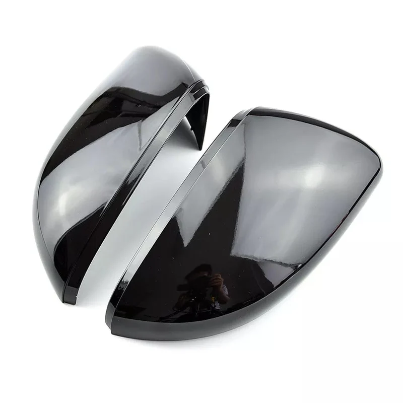 Coques rétroviseurs VW Golf 6 noir brillant
