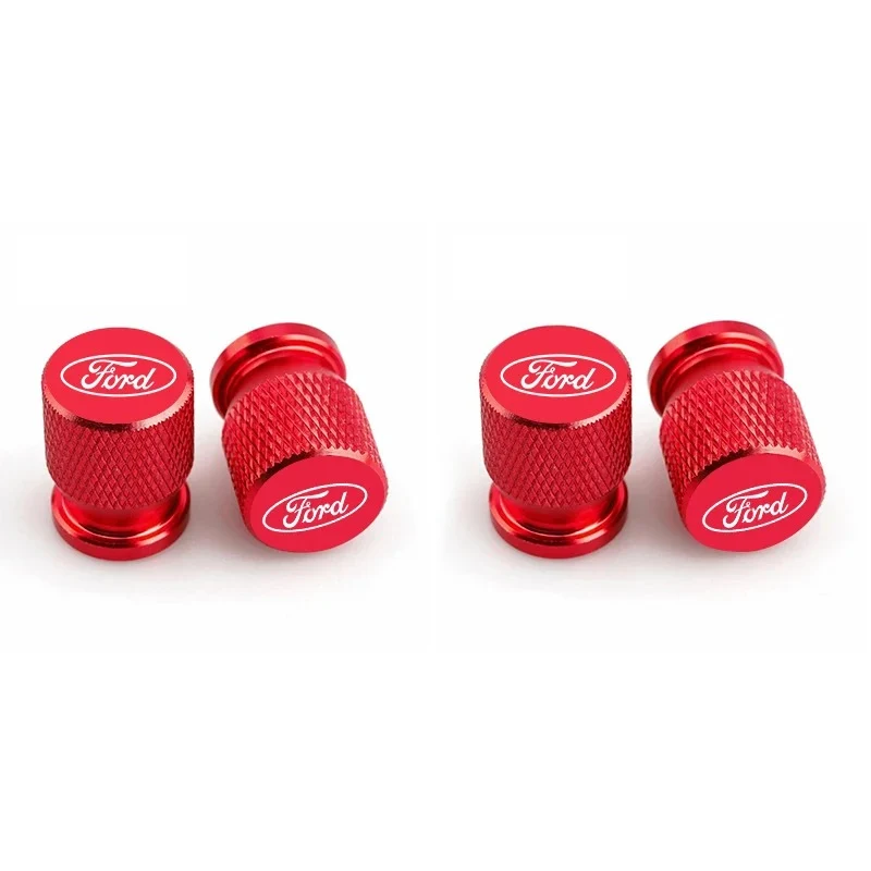 Bouchon Valve Ford Aluminium Rouge