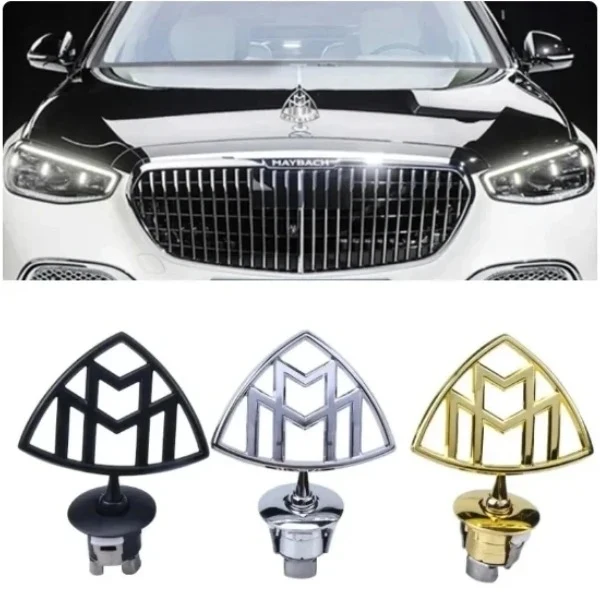 Insigne Mercedes Maybach emblème logo capot avant