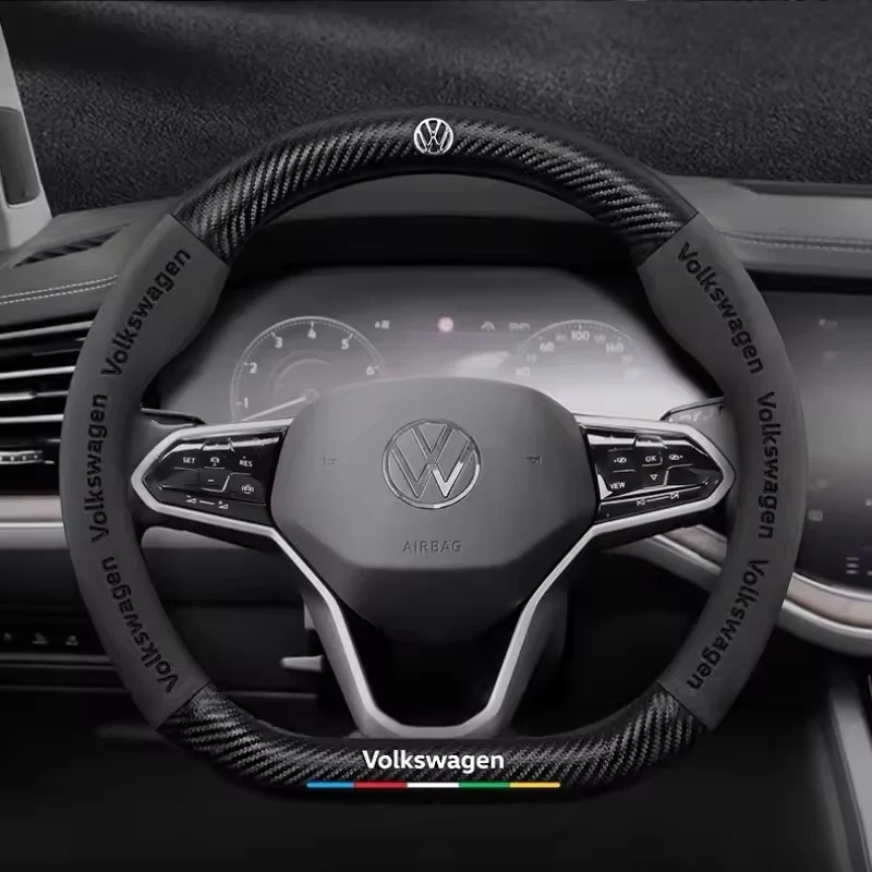 Couvre volant Volkswagen en cuir